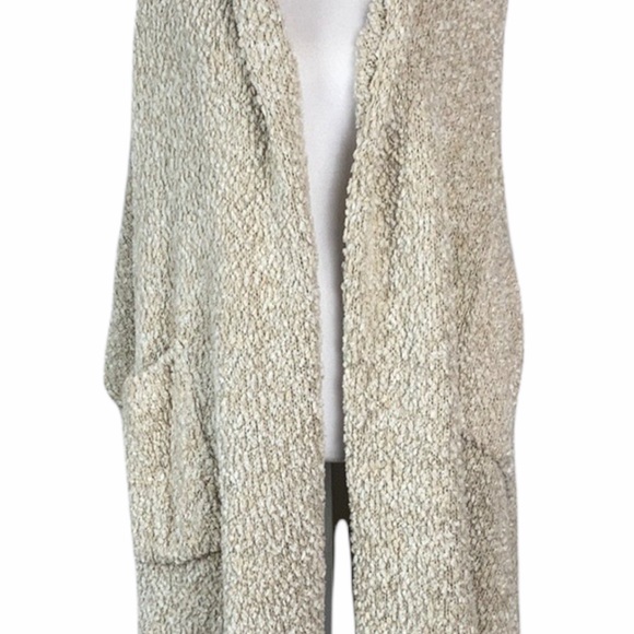 Soft Surroundings Soft Cream Cape Shawl Chenille 80 cm - Picture 3 of 12